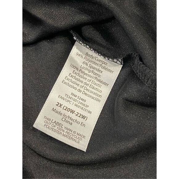 Terra & Sky plus size floral midi dress size 2X - Picture 12 of 12